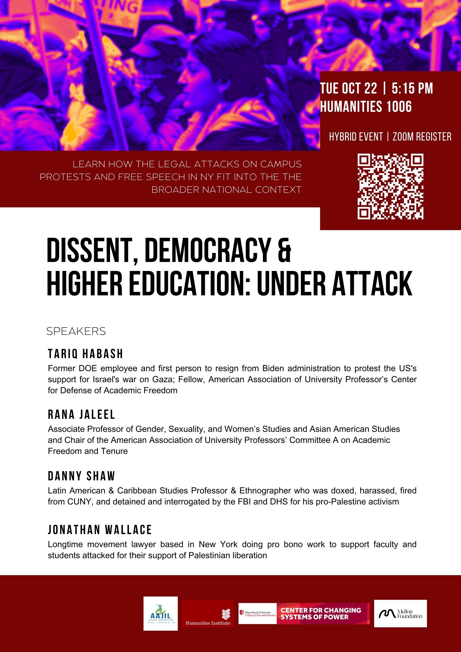 democracy under attack flyer