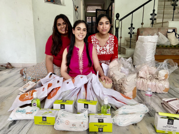 Annie Gupta Jasmine Kumar and Sanjana Thahura 