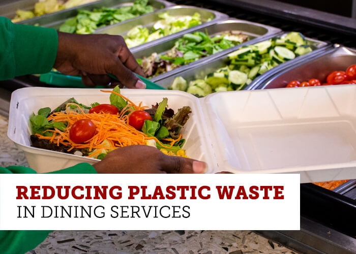 Reduce Plastic Waste in Dining Services