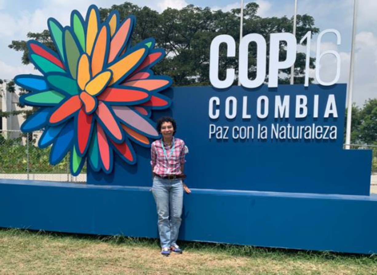 Prof. Liliana Davalos at COP16