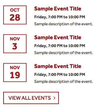 Sample events