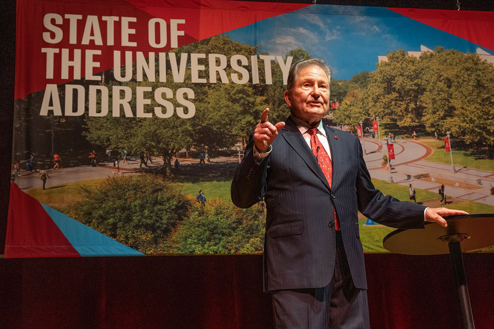 state of the university address