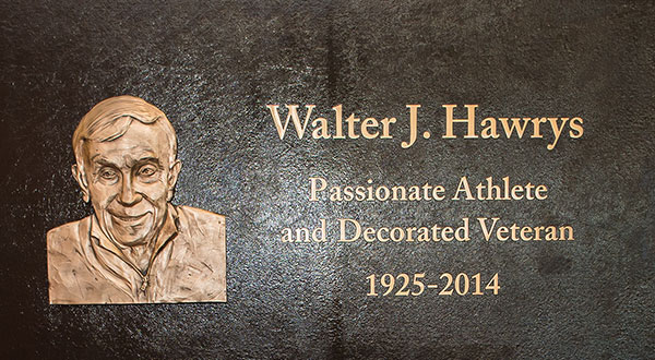 hawrys dedication plaque