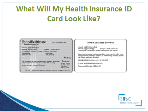 Sample of your UHC Health Insurance ID Card